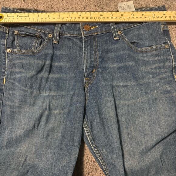 Vintage Levi's Women's Blue Bootcut Jeans 518 Superlow Y2K Retro Hippie Size 11 - Picture 8 of 14